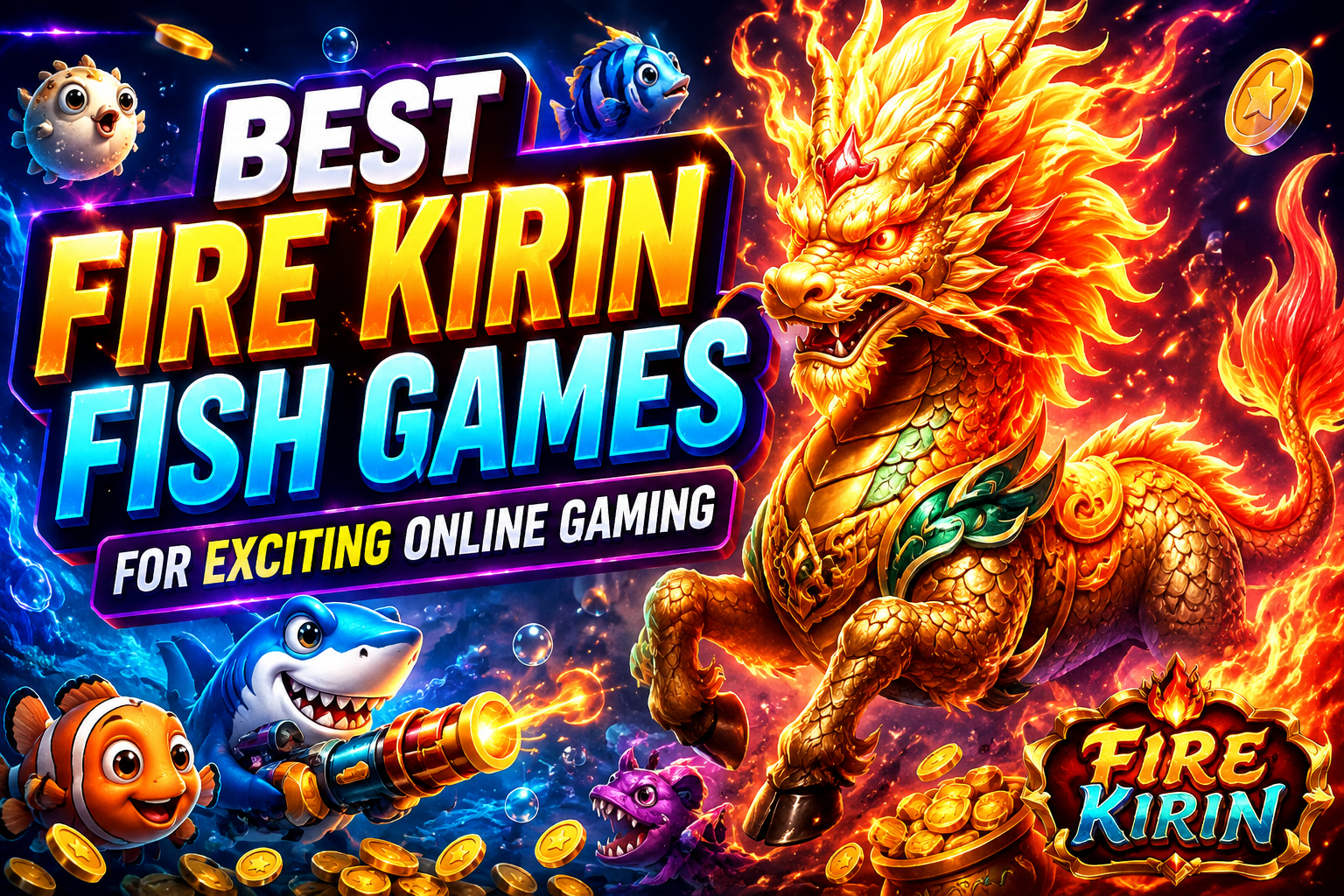 Best Fire Kirin Fish Games for Exciting Online Gaming
